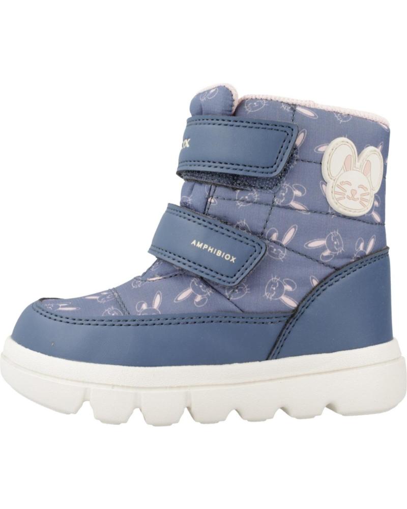 Botas de Niña GEOX BOTAS NINA MODELO B WILLABOOM GIRL B A COLOR AZUL C4005