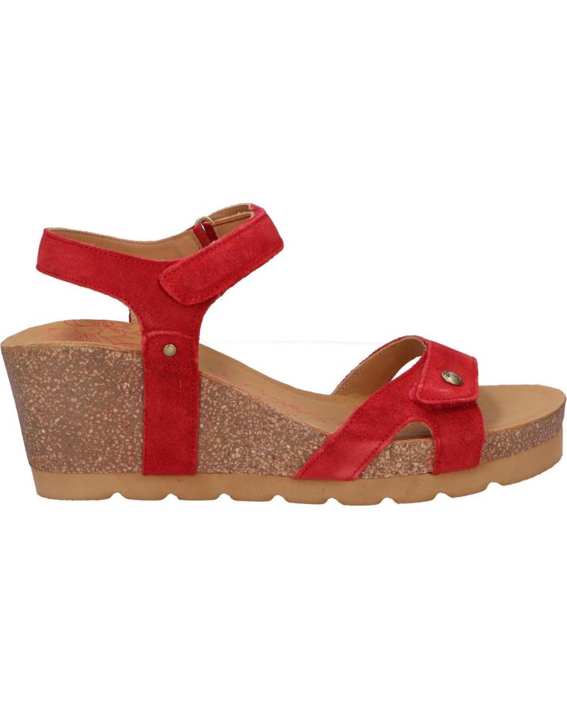 Sandalias de Mujer PANAMA JACK JULIA B54 VELOUR ROJO