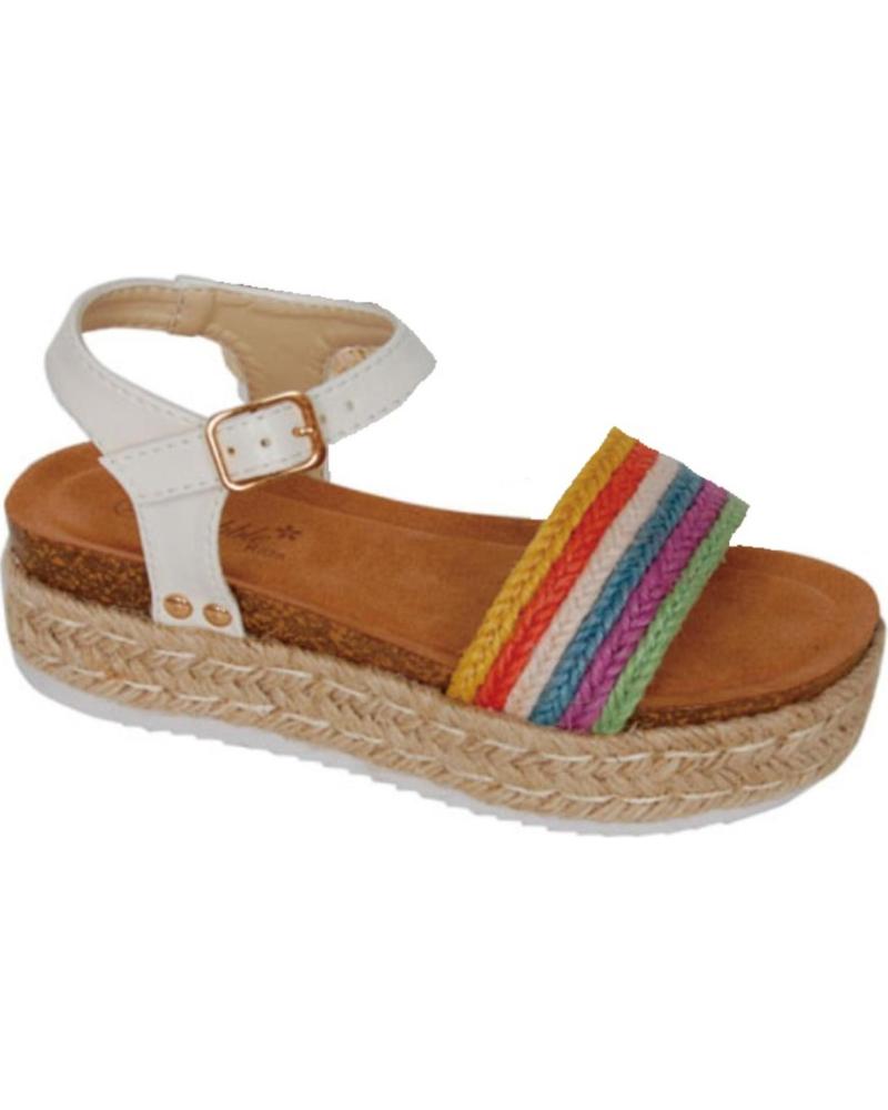 Sandalias de Niña BUBBLE BOBBLE SANDALIA PLATAFORMA BUBBLE PARA NINA C928 COLOR MULTICOLOR