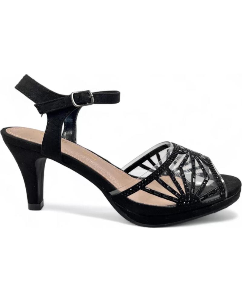 Sandalias de Mujer TIMBOS SANDALIA TACON FIESTA MUJER 129980 NEGRO