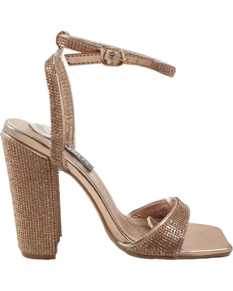 Sandalias de Mujer TIMBOS SANDALIA TACON FIESTA MUJER CHAMPAGNE 124185 AMARILLO