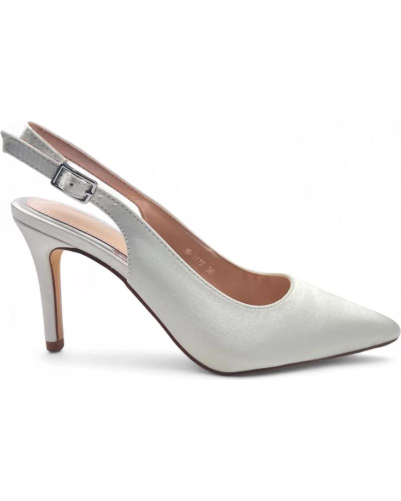 Sandalias de Mujer TIMBOS ZAPATO DE NOVIA 129522 BLANCO