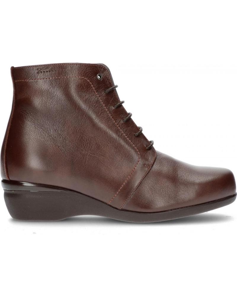Botines de Mujer DTORRES BOTINES OTTAWA CORDONES TABACO
