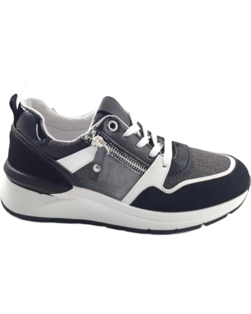 Deportivas de Mujer TIMBOS ZAPATOS 127476 COLOR MATERIAL POLIPIEL ZAPATILLA DEPOR NEGRO