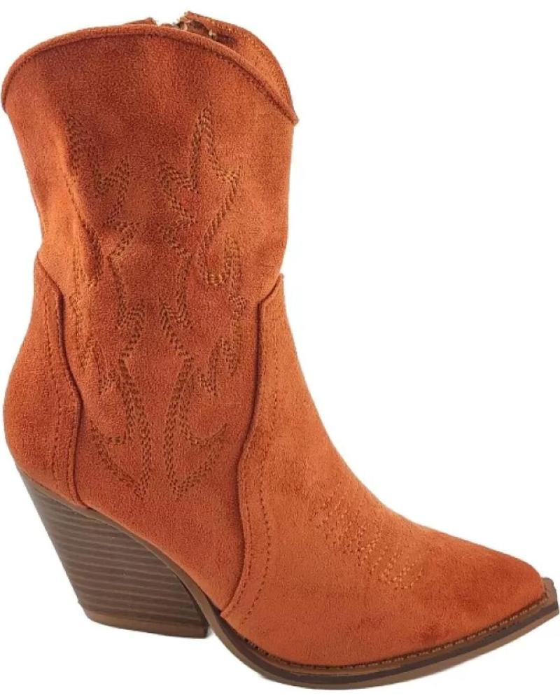 Botines de Mujer TIMBOS ZAPATOS 127270 COLOR MATERIAL BAMARA BOTIN TEJANO MU NARANJA