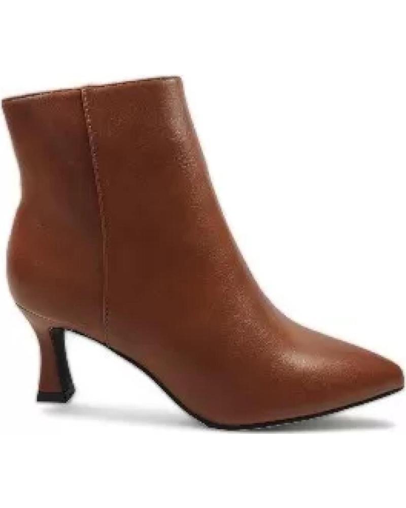 Botines de Mujer TIMBOS BOTIN TACON DE MUJER CAMEL 127256 MARRóN