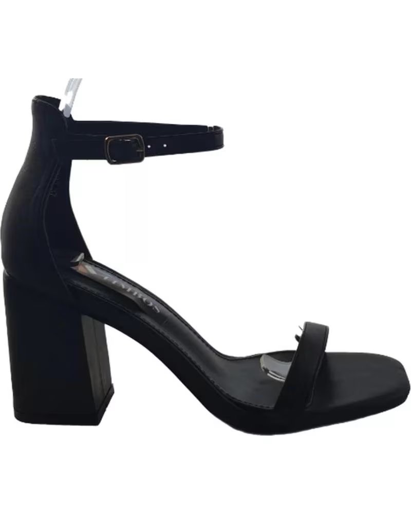 de timbos zapatos - 125878 color material polipiel sandalia muje negro