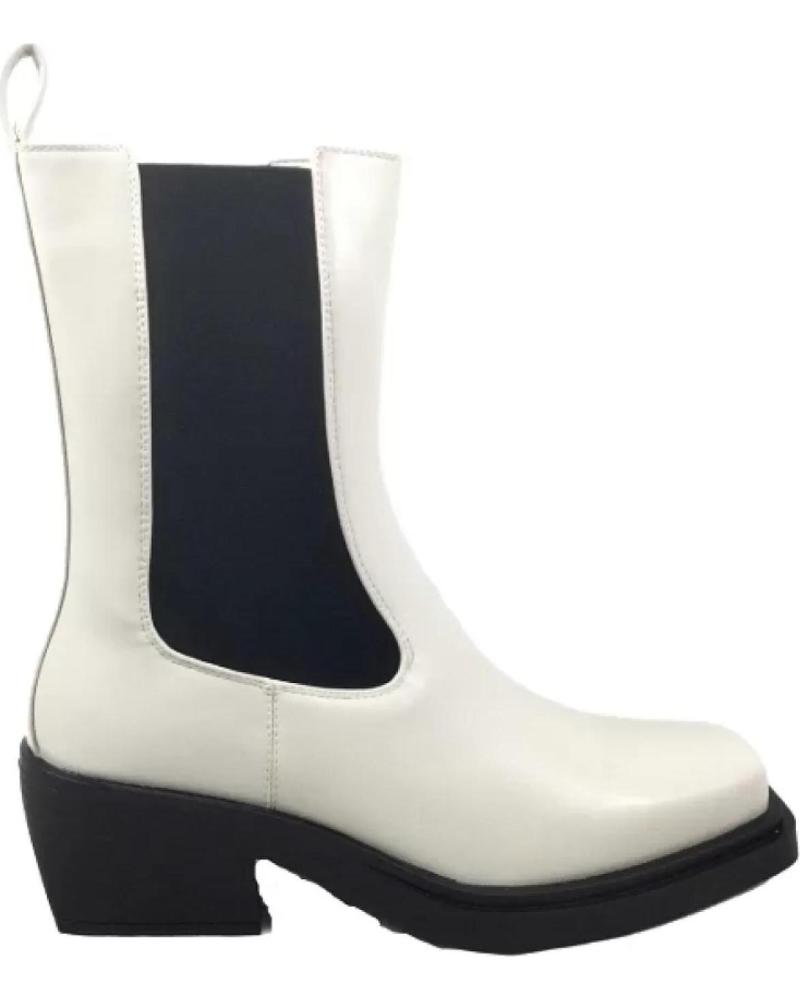 Botines de Mujer TIMBOS ZAPATOS - 124298 BOTIN TACON PARA MUJER COLOR COLECCIO BEIGE