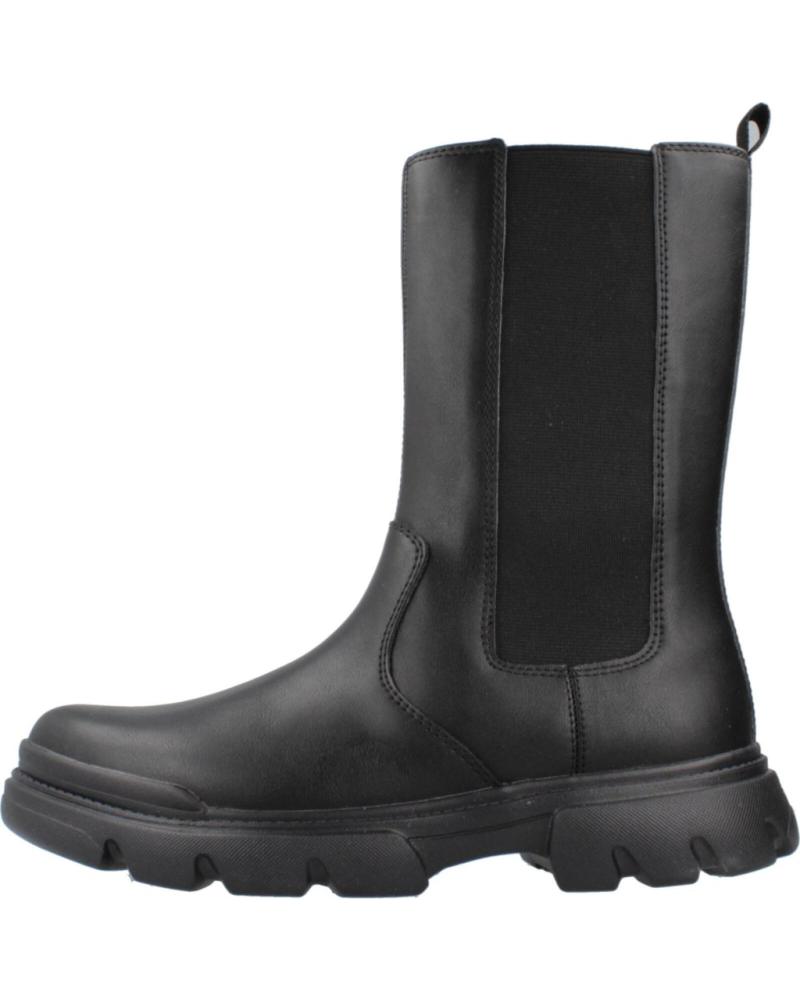 BOTAS GEOX J JUNETTE GIRL C9999 NEGRAS PARA NIÑA C9999