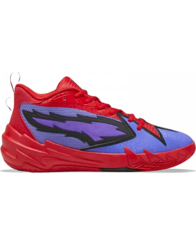 ZAPATILLAS BALONCESTO PUMA 310354-01 MULTICOLOR ROJO PÚRPURA NEW