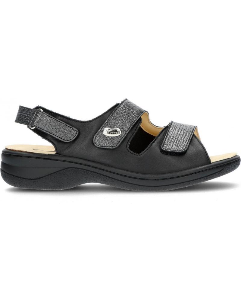 Sandalias de Mujer DTORRES JULIA NEGRO