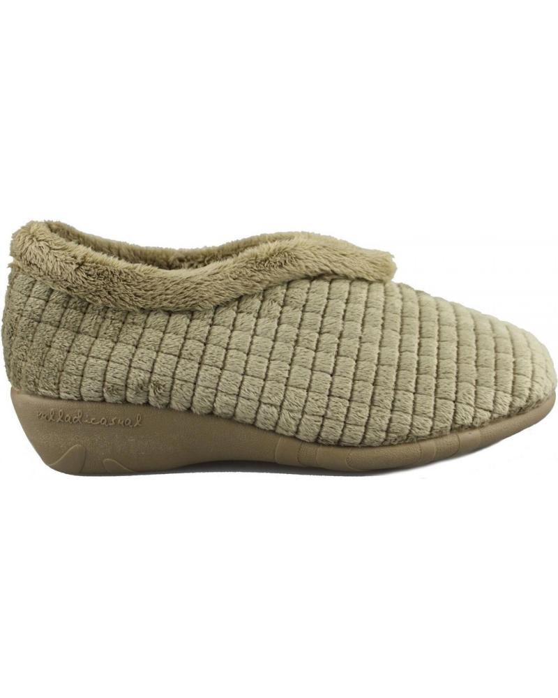 Calzado de casa de Mujer VUL-LADI ZAPATILLAS CASA VULLADI MUJER ALASKA BEIGE