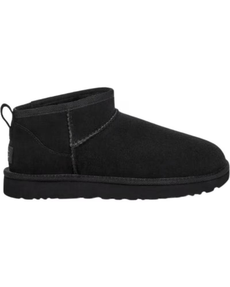 Botines Planos Ugg Classic Ultra Mini 1116109 Negro 4 Black