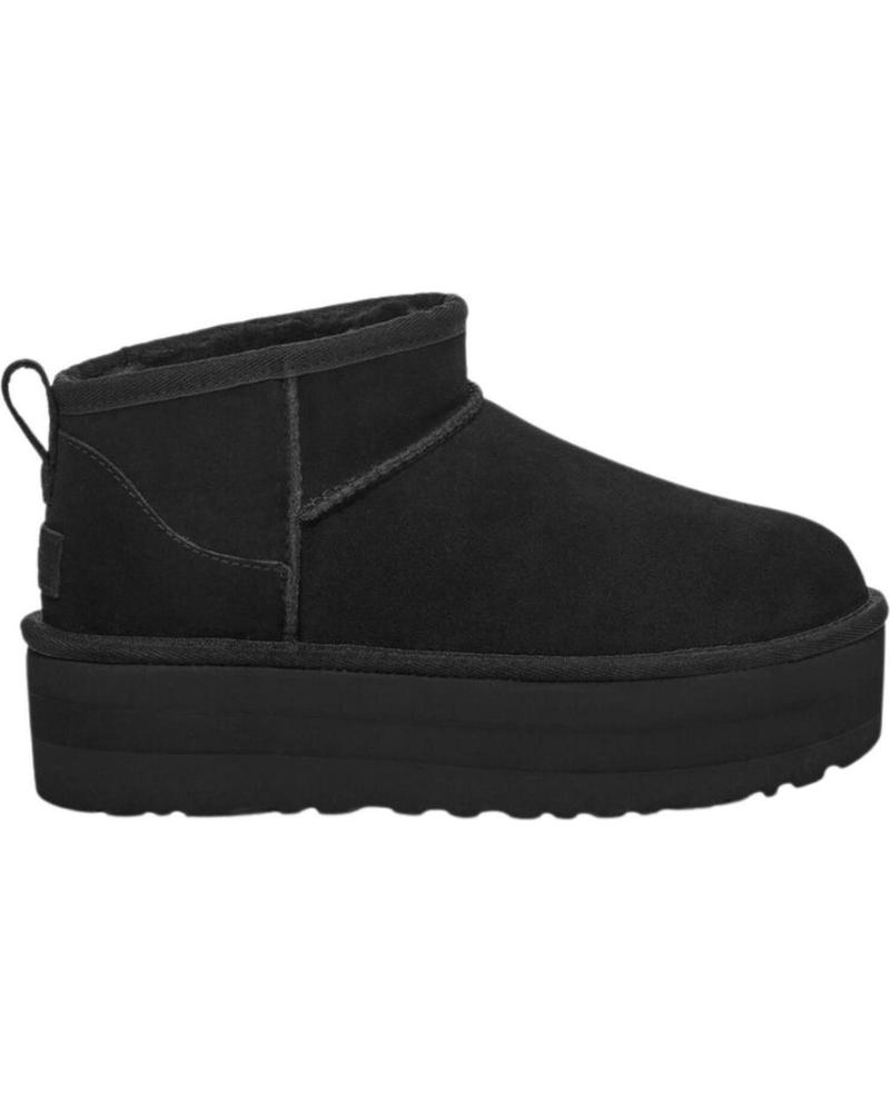 Botines de Mujer UGG 1135092 CLASSIC ULTRA MINI PLATFORM BLACK