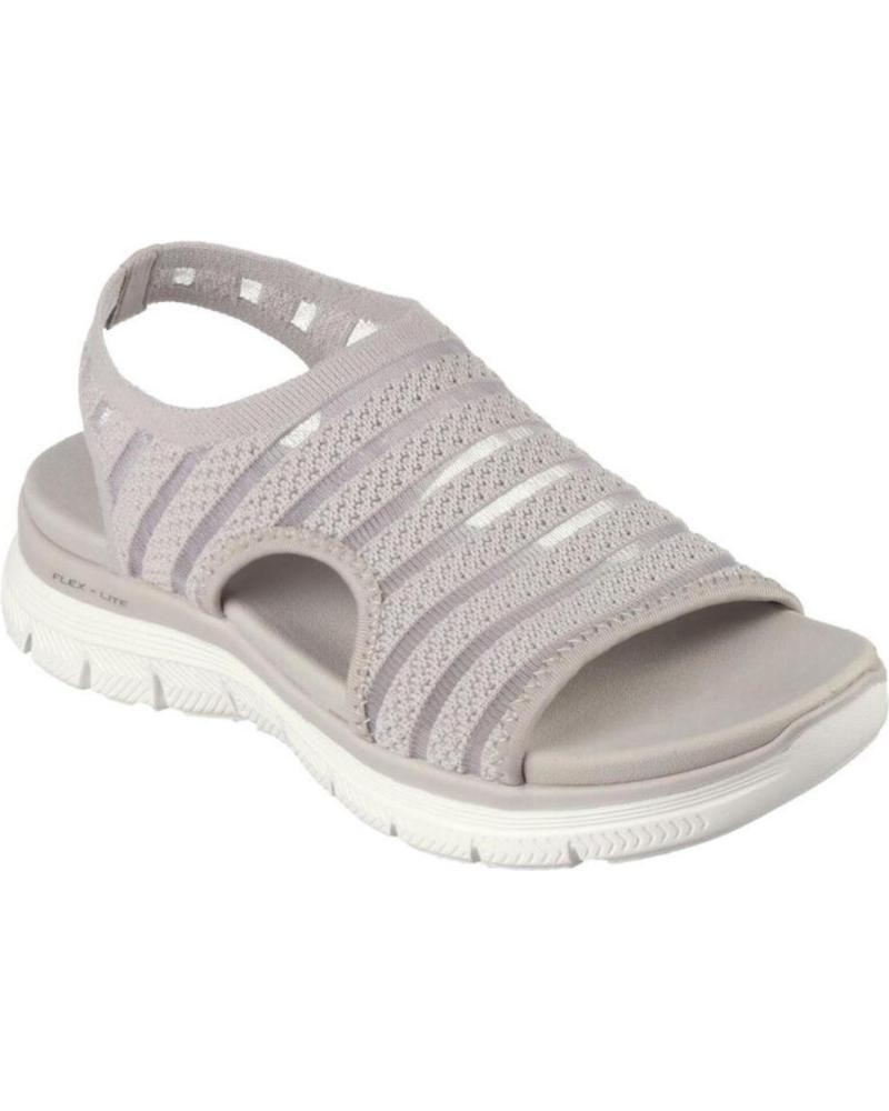 Sandalias de Mujer SKECHERS MODELO FLEX APPEAL 4 0 - BOLD BEIG