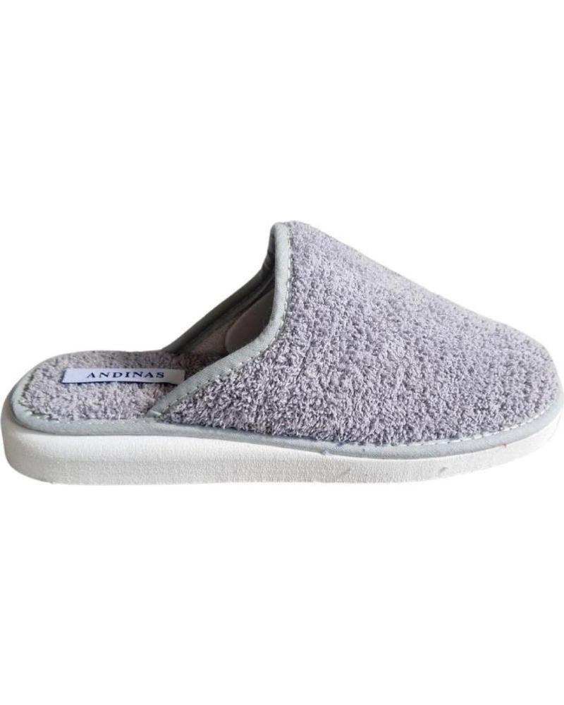 Calzado de casa de Mujer ANDINAS ZAPATILLAS PRIMAVERA VERANO VARIOS 530 GRIS