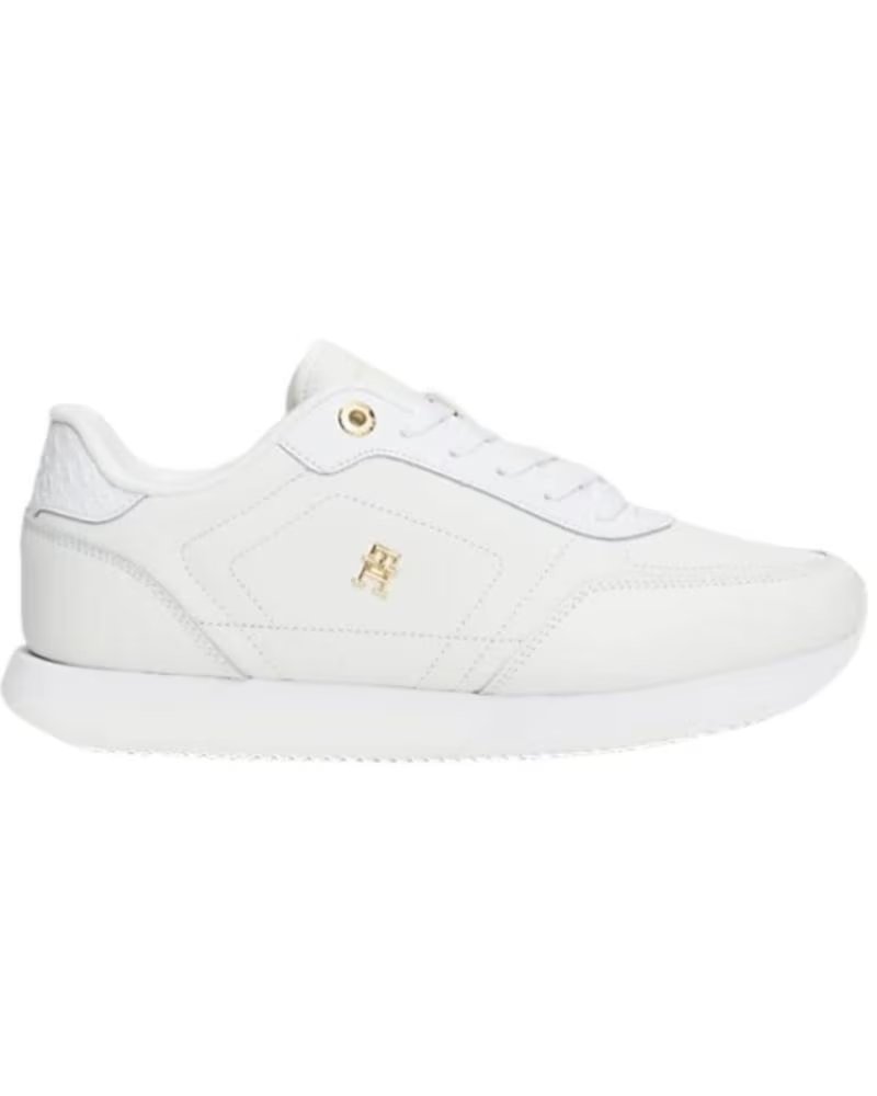 Tommy Hilfiger Zapatillas Elevated Essent Runner Monogram Bl Blanco