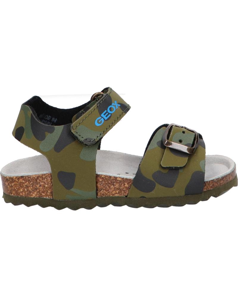 Sandalias de Niño GEOX B922QA 000CE B SANDAL CHALKI C3009 MILITARY VERDE