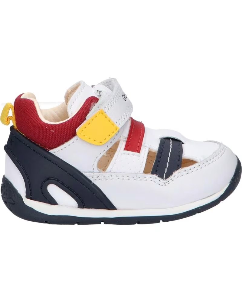 Sandalias de Niño Geox B020BA 08554 B Each C0899 White-navy Rosa