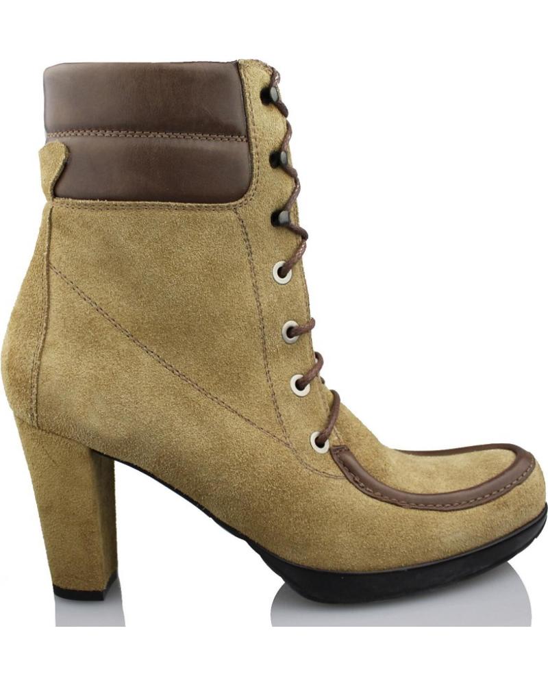 Botins de Mulher BARRATS SLEEK TABACO DELFI BEIGE
