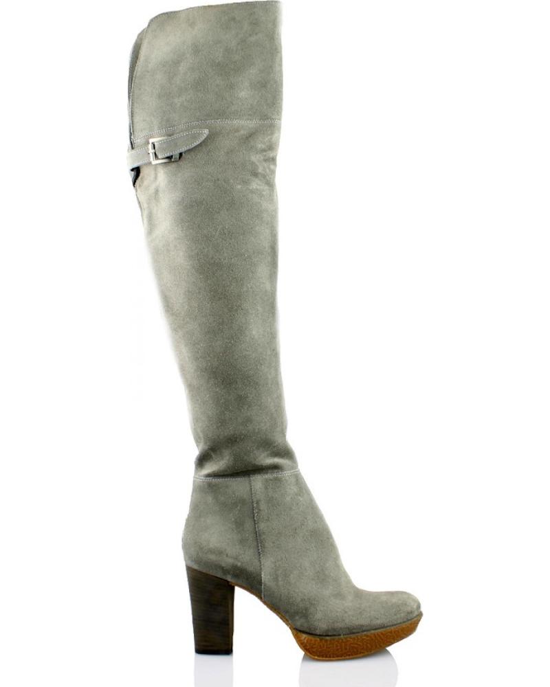 Botas de Mulher BARRATS SLEEK BOTA CANA LARGA GRIS
