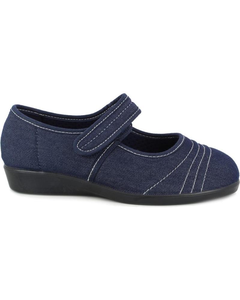 Bailarinas de Mujer D`CUTILLAS ZAPATOS DOCTOR CUTILLAS 10209 AUTOADHERENTE AZUL