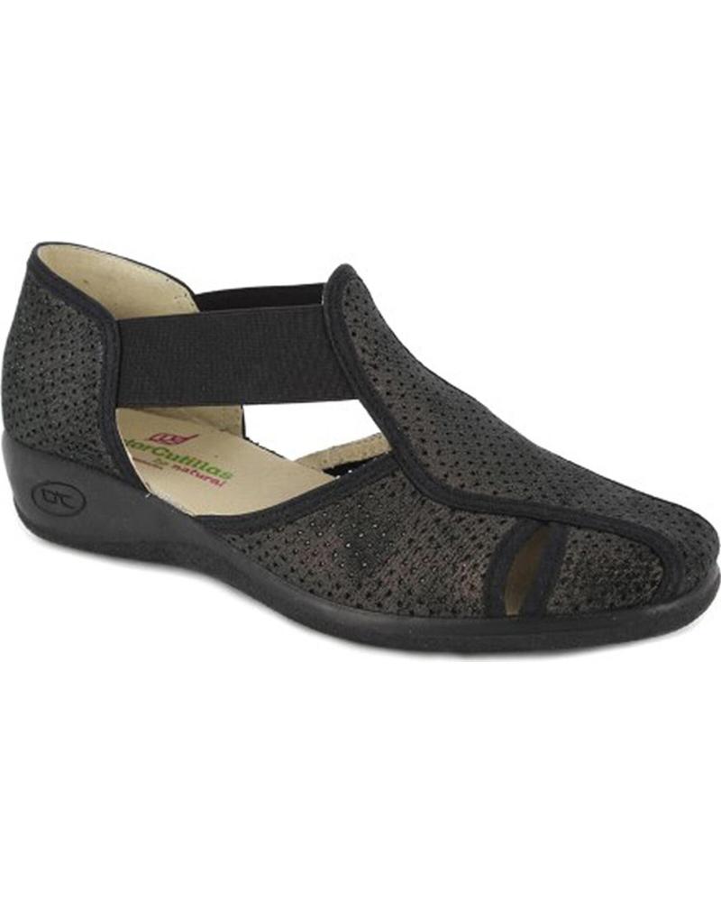 Sandalias de Mujer D`CUTILLAS SANDALIA DOCTOR CUTILLAS 96202 PICADOS NEGRO