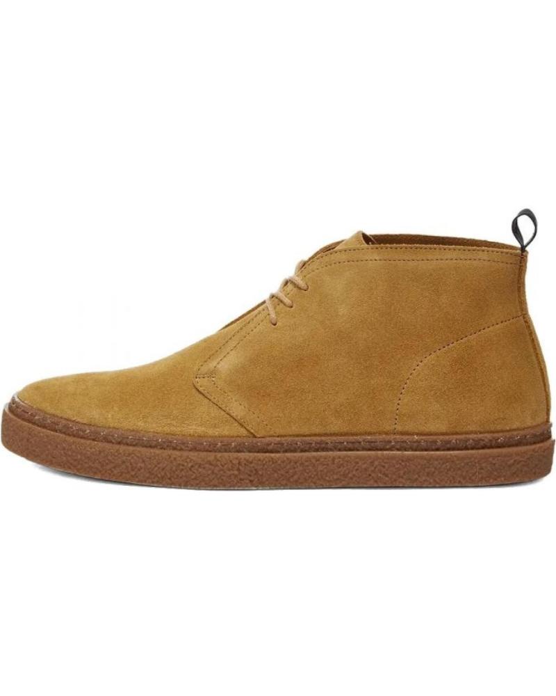 Botines de Hombre FRED PERRY HAWLEY SUEDE B9161 CHESNUT - 40 BROWN
