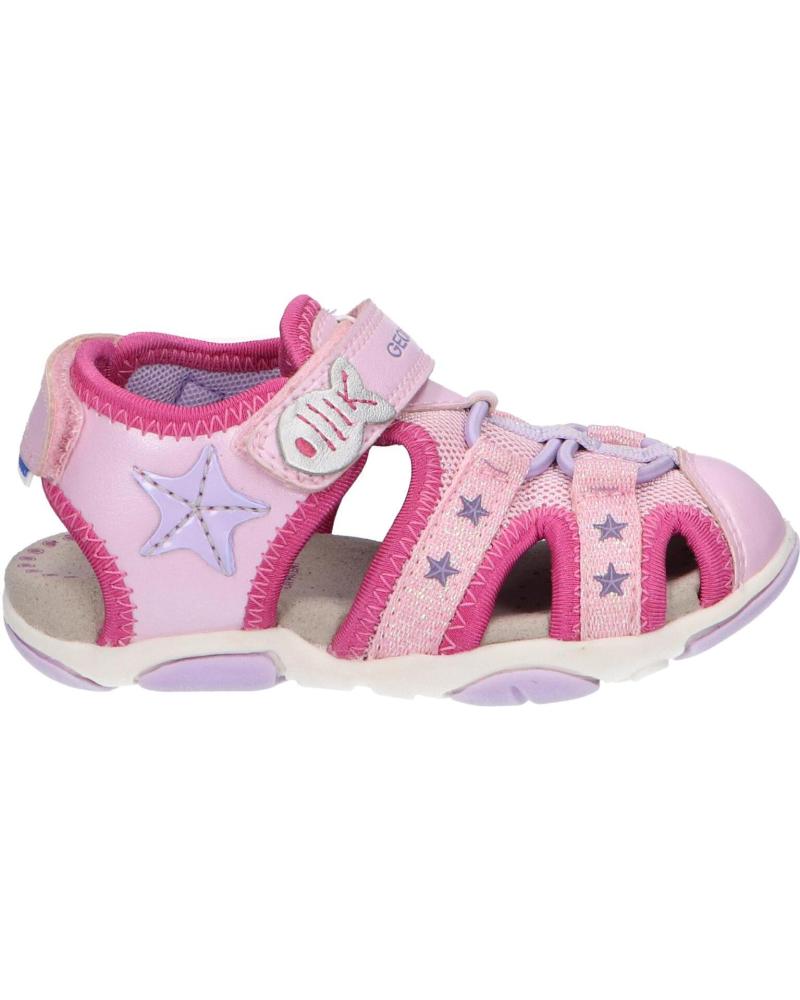 Sandalias de Niña GEOX B250ZA 0AJGN B SANDAL AGASIM C8057 LT PINK-LILAC ROSA