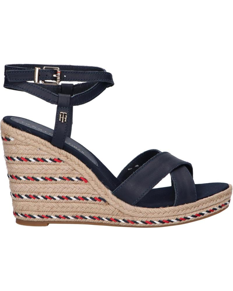 Sandalias de Mujer TOMMY HILFIGER FW0FW06238 FEMININE HIGH WEDGE DW5 DESERT SKY