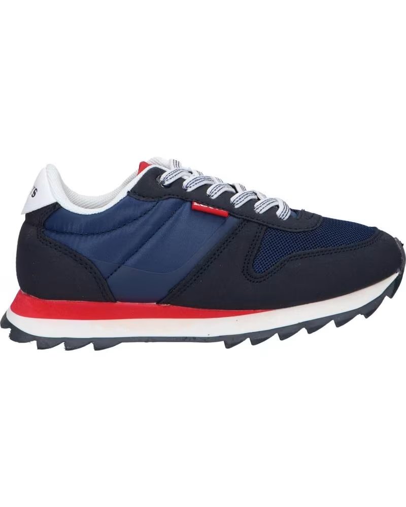 Zapatillas Deporte de Niña y Niño Levis VALE0001S Alex 0290 Navy Red