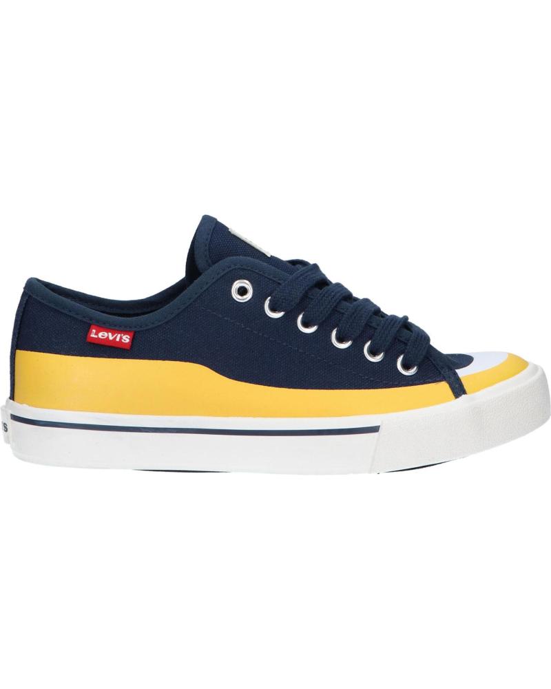 Deportivas de Mujer y Niña y Niño LEVIS VORI0101T SQUARE 0923 NAVY YELLOW