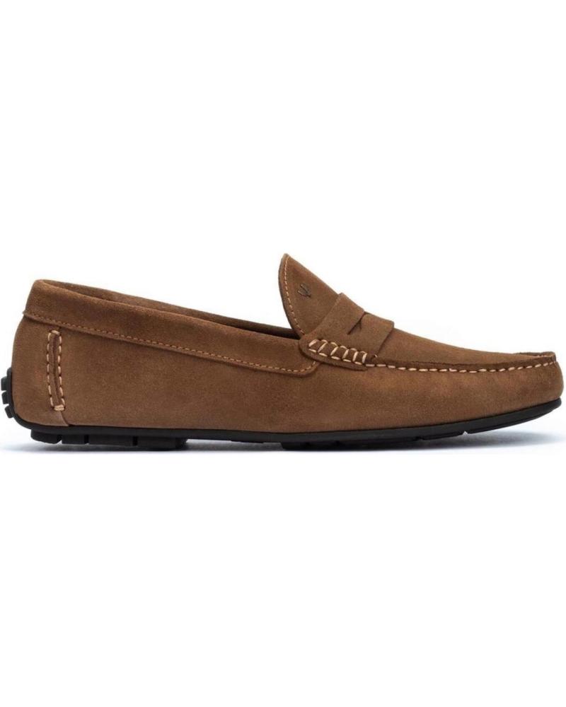 Mocasines de Hombre MARTINELLI ZAPATOS DE SPORT 1411 CUERO MARRóN