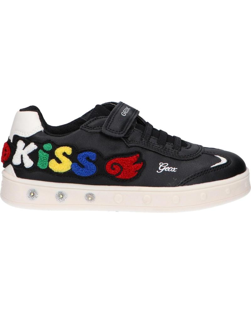 Deportivas de Niña GEOX J268WC 000BC J SKYLIN C0048 BLACK-RED