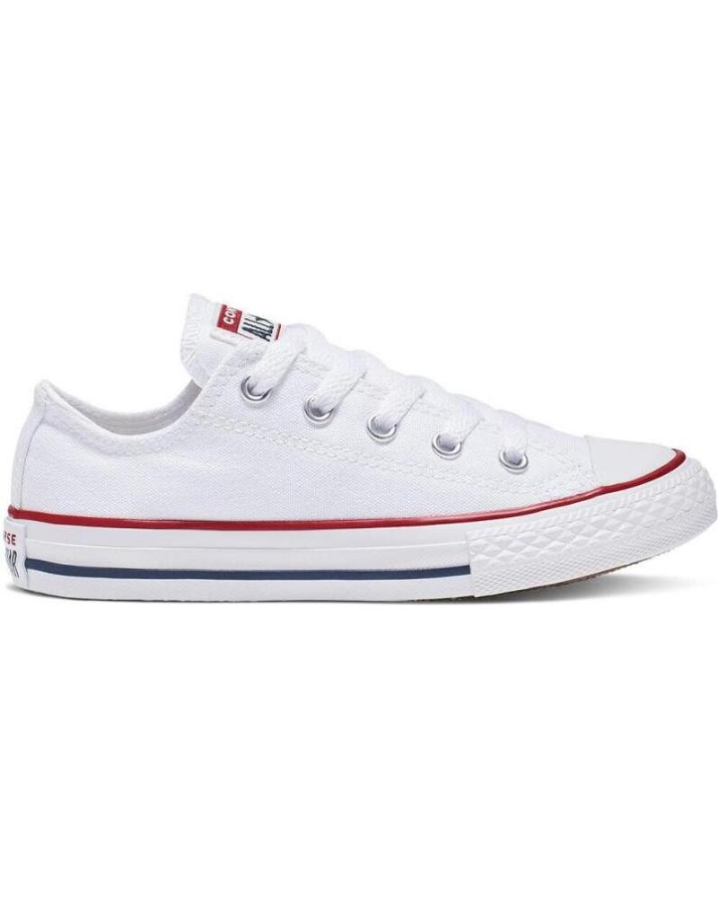 CONVERSE CHUCK TAYLOR ALL STAR OX ZAPATILLAS BAJAS NIÑA BLANCO BLANCO