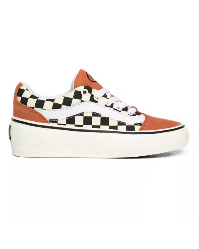 Vans Off The Wall Zapatillas Shape Ni VN0A4UVL24Y1 Checkerboard Sunburn Marshmlw Sunburn-mrshmlw