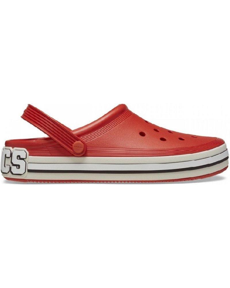 Zuecos de Hombre CROCS OFF COURT LOGO CLOG U 209651 ROJO
