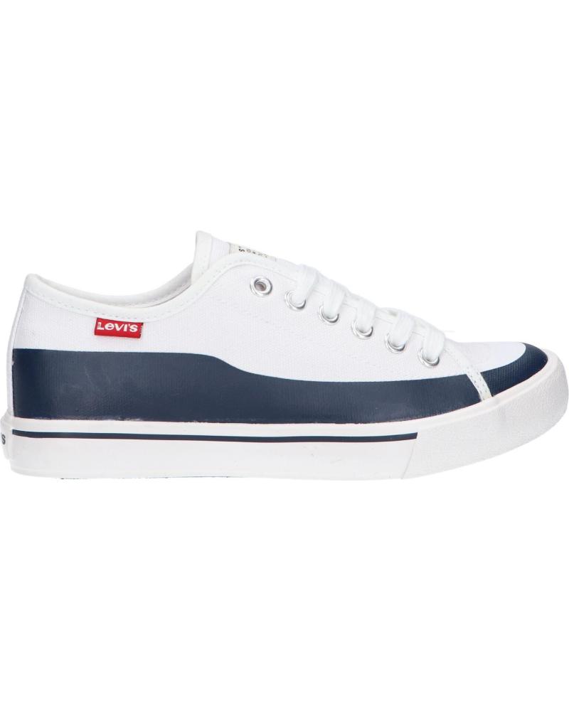 Deportivas de Mujer y Niña y Niño LEVIS VORI0101T SQUARE 0122 WHT NAVY