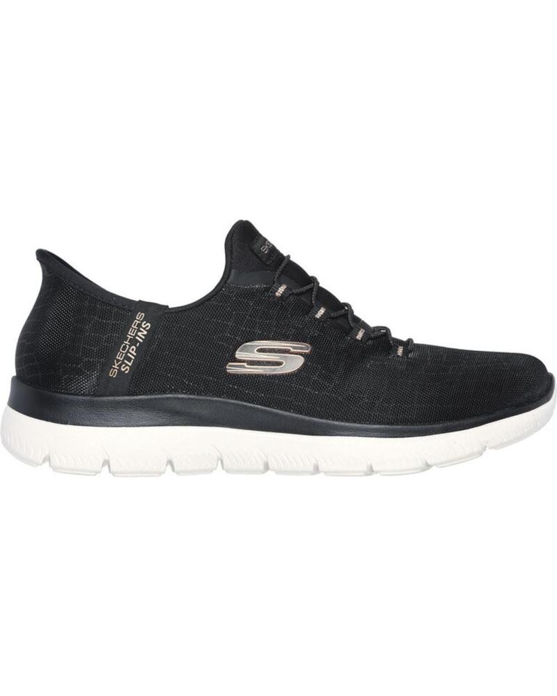 SKECHERS ZAPATILLAS VICTORIA CLASSY NIGHT NEGRO NEGRO