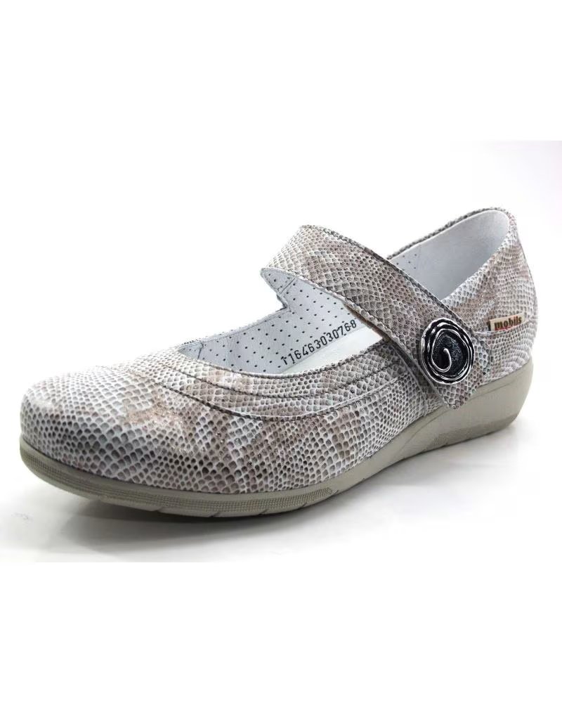 Mephisto Zapato Mobils Jessy Camel Talla 42 Blanco