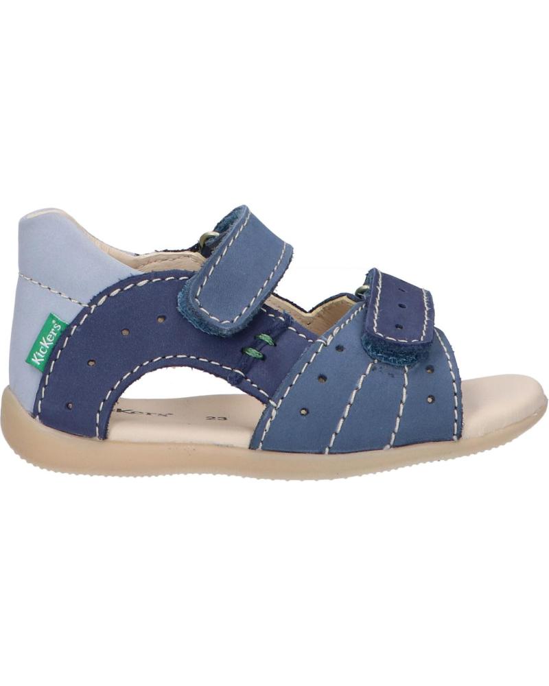 Sandalias de Niño KICKERS 785401-10 BOPING-2 53 BLEU TRICOLORE