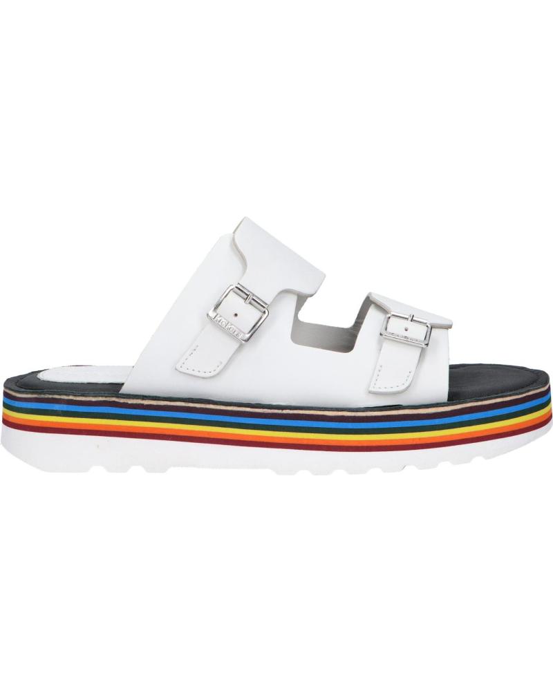 Sandalias de Mujer KICKERS 894972-50 KICK HOT 33 BLANC SEM MULTI
