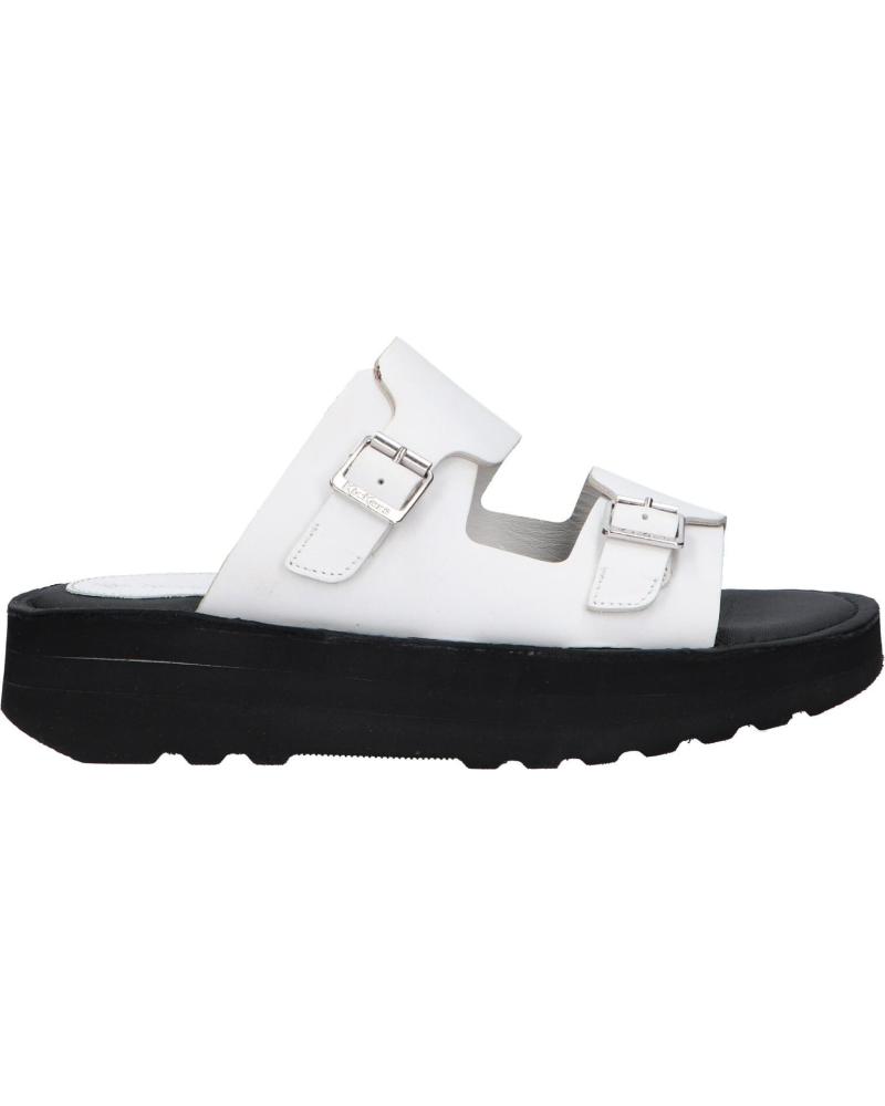 Sandalias de Mujer KICKERS 894970-50 KICK HOT 3 BLANC