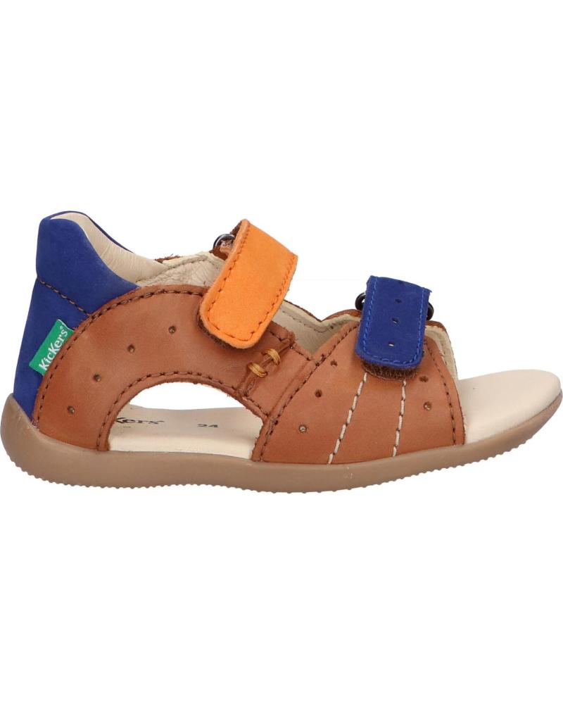 Sandalias de Niño KICKERS 785406-10 BOPING-2 116 CAMEL ORANGE BL
