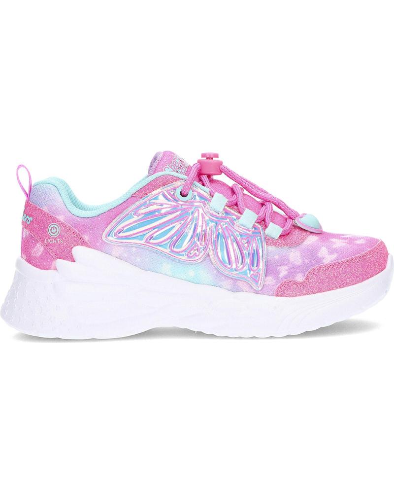 Deportivas de Niña SKECHERS DEPORTIVA 303055L WING BRITES PINK