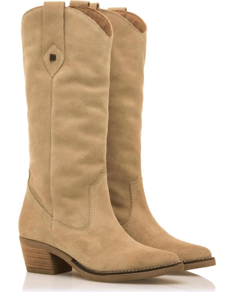 Botas de Mujer MTNG BOTAS DE TACON DE MUJER 59716 BOTAS BEIGE