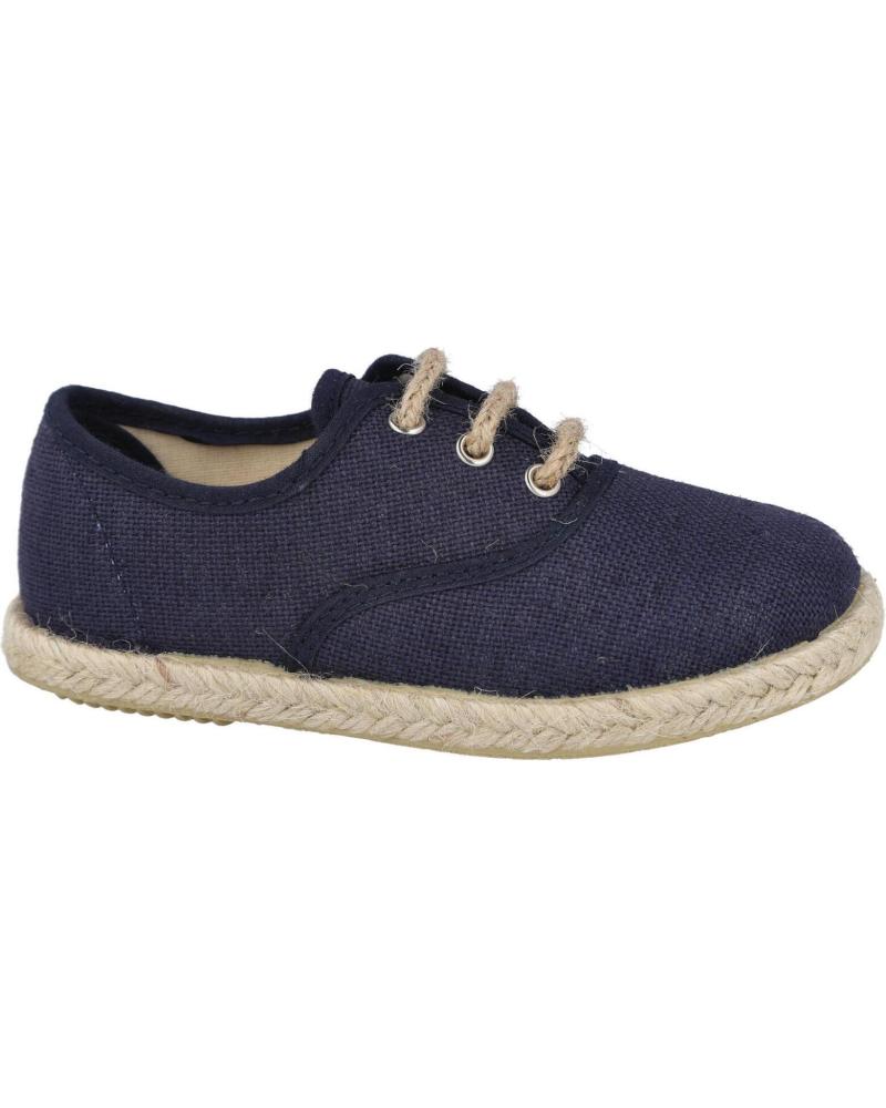 Deportivas de Niño BUBBLE BOBBLE 260-L ALPARGATAS DE YUTE PARA NINO AZUL