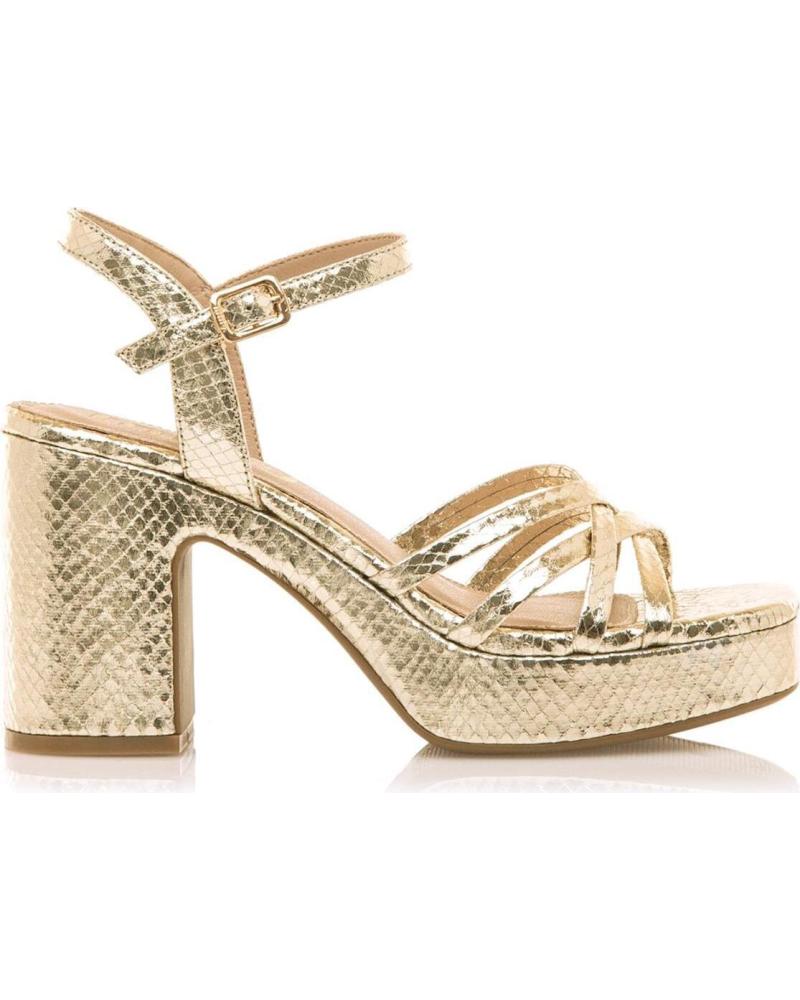 MTNG SANDALIAS DE TACÓN 59609 KENI DORADAS ORO