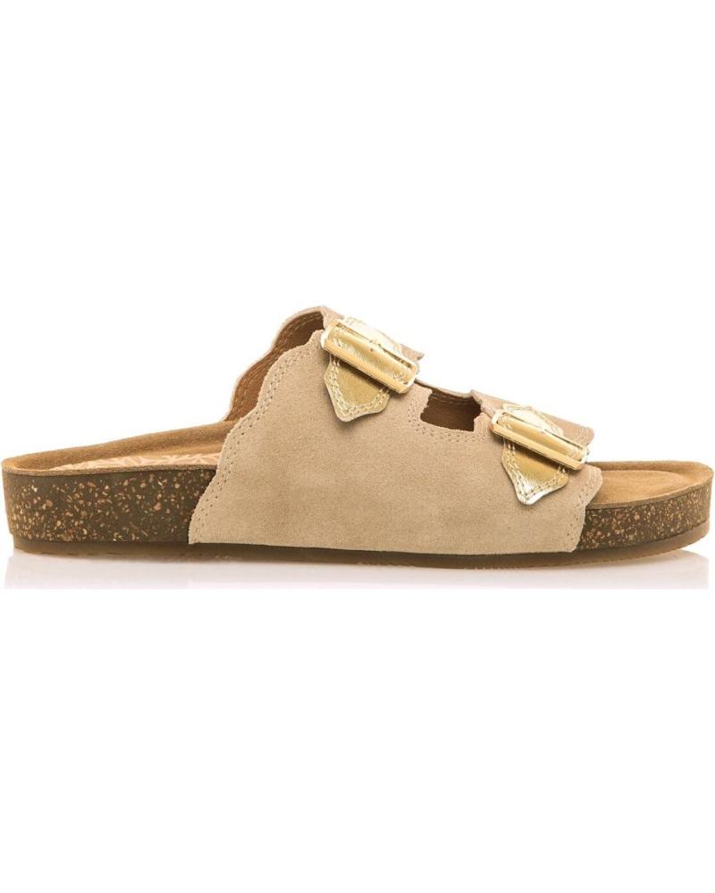 Sandalias de Mujer MTNG SANDALIAS PLANAS DE MUJER 54085 SANDALIAS DE MUJER BEIGE