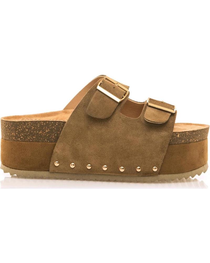 Sandalias de Mujer MTNG SANDALIAS DE BLOQUE DE MUJER 52966 SANDALIAS MARRON MARRóN